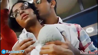 Teen girl fucked in Running bus&comma; Nimble hindi audio